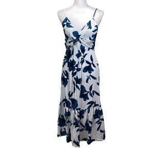 Banana Republic Floral Maxi Dress, tropical, vacation, resort, summer wedding